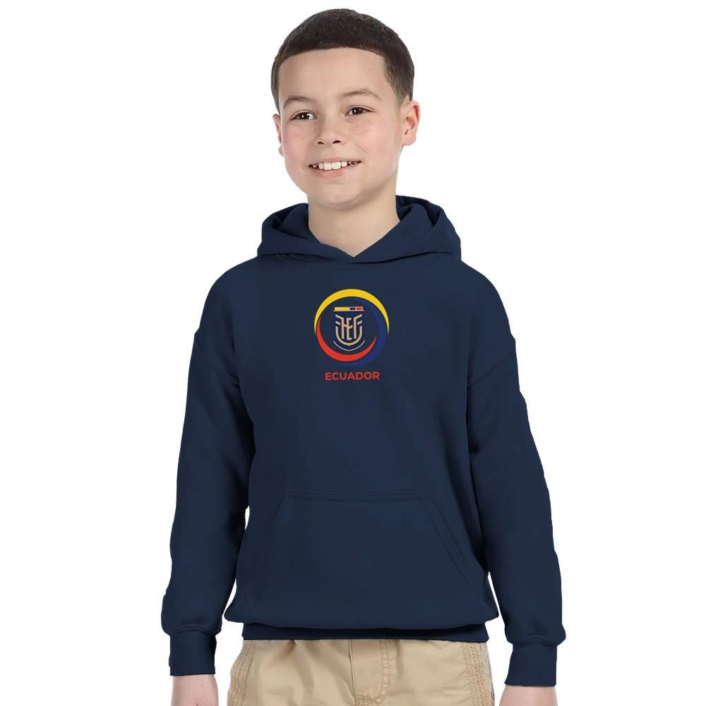 Kids Ecuador Hoodie - National Team Ecuador Futbol - Seleccion Ecuador
