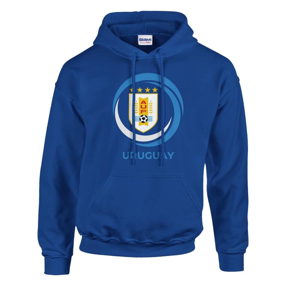 Uruguay Soccer Hoodie - World Cup 2026 Futbol Pullover - Selección Uruguay