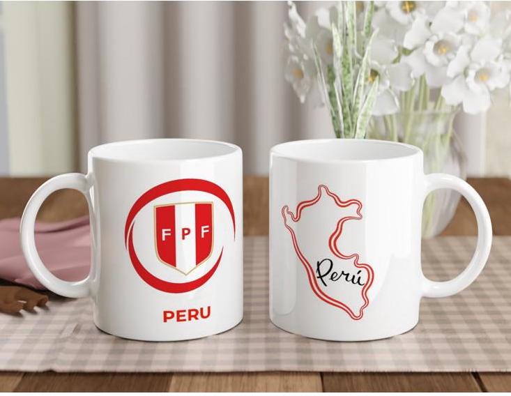 Peru Soccer Mug - Seleccion Peru Fan Gift