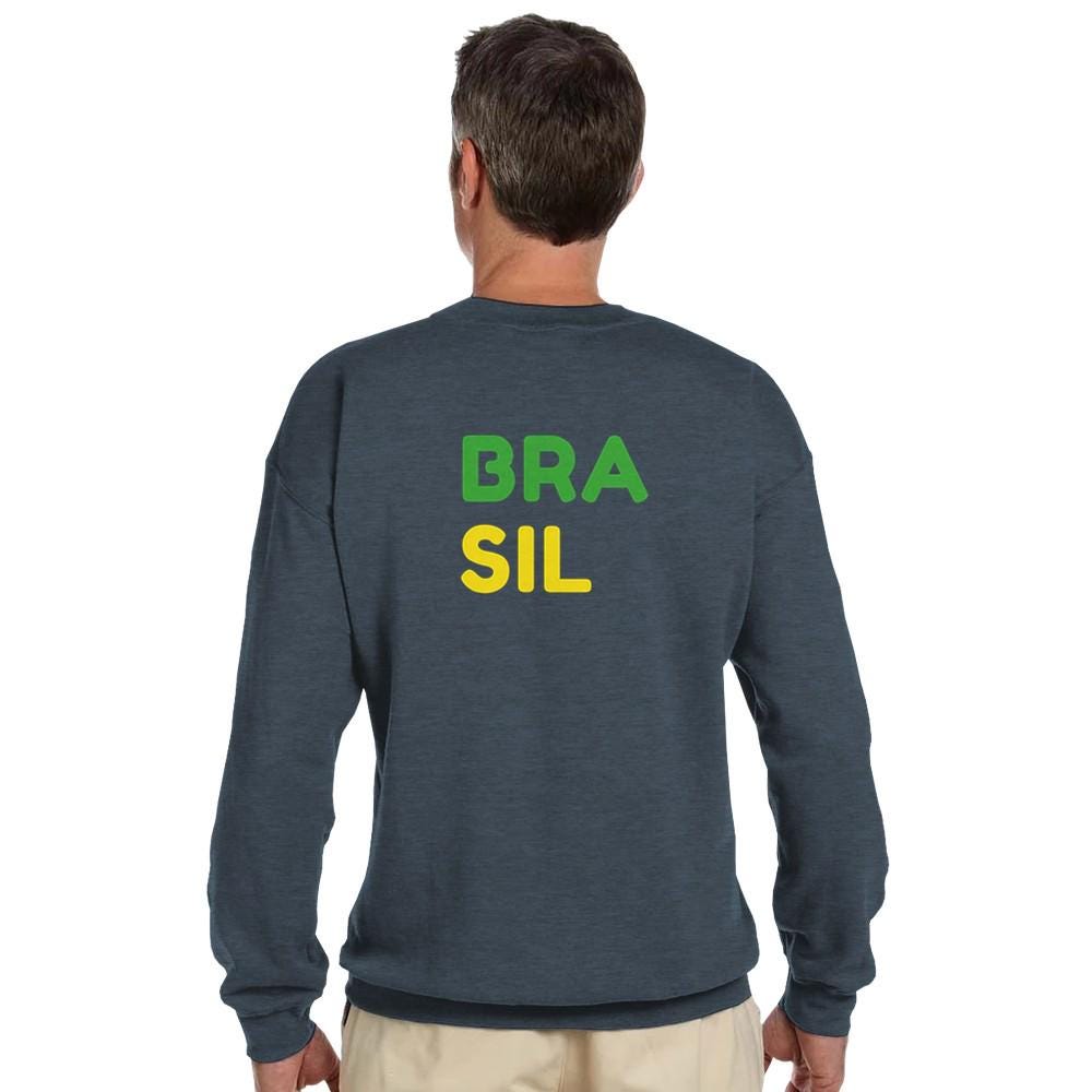 Brasil Soccer Pullover Sweatshirt - Brazil National Team gifts - Seleccion Brasil