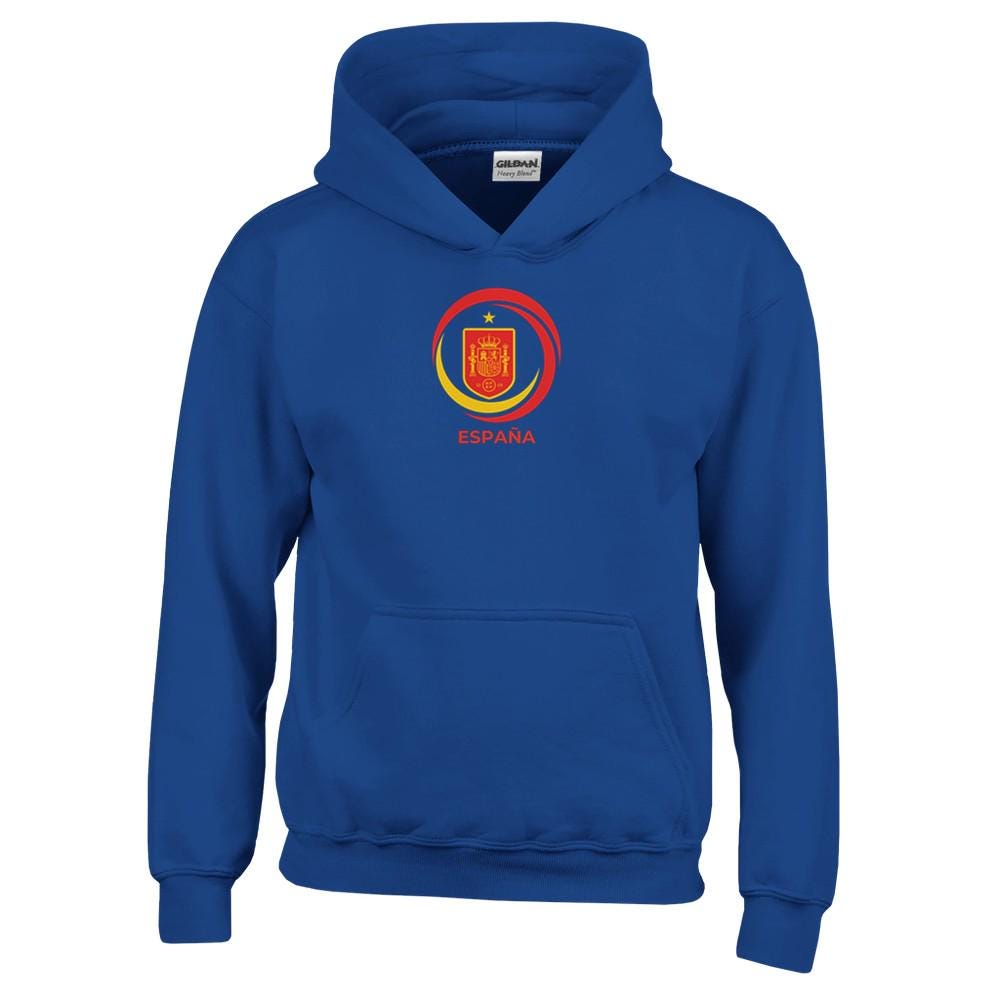 Kids España Soccer Hoodie -  Spain National Team Pullover - Seleccion España