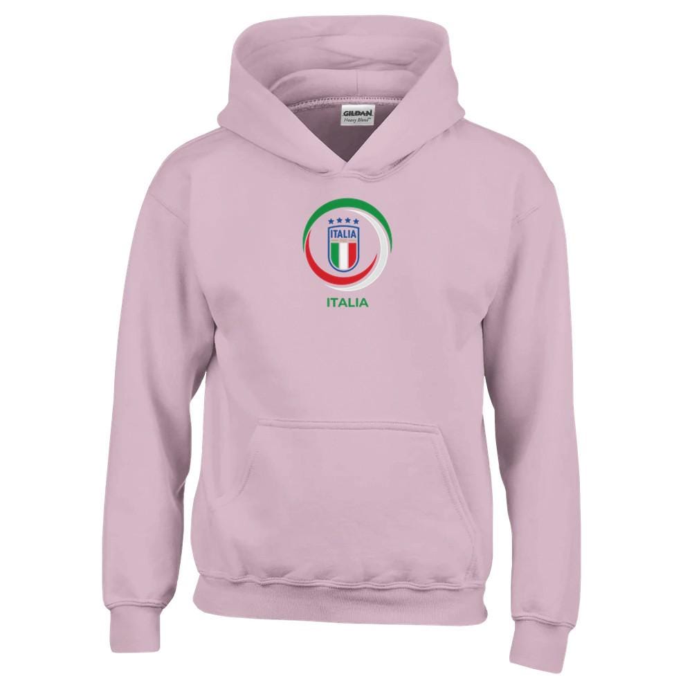 Kids Italia Soccer Hoodie - Italian National Team Pullover - Italy 2026 World Cup