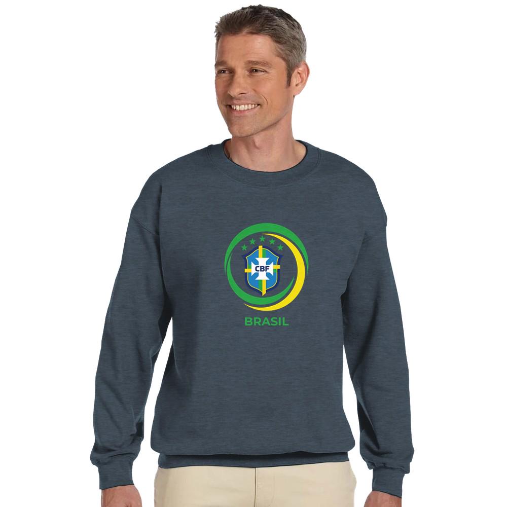 Brasil Soccer Pullover Sweatshirt - Brazil National Team gifts - Seleccion Brasil