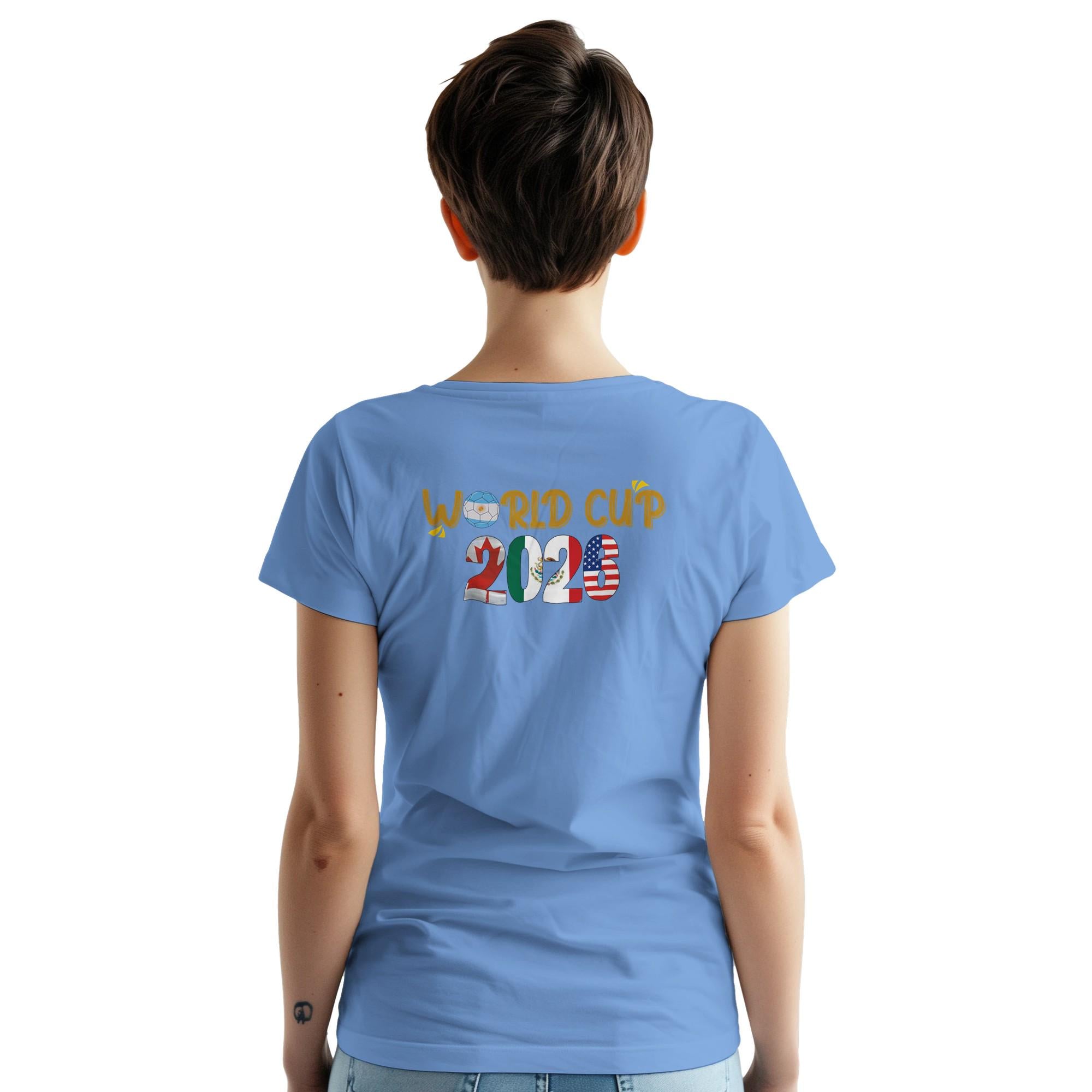 Argentina World Cup 2026 T-Shirt - Argentina Tri Campeon - Albiceleste