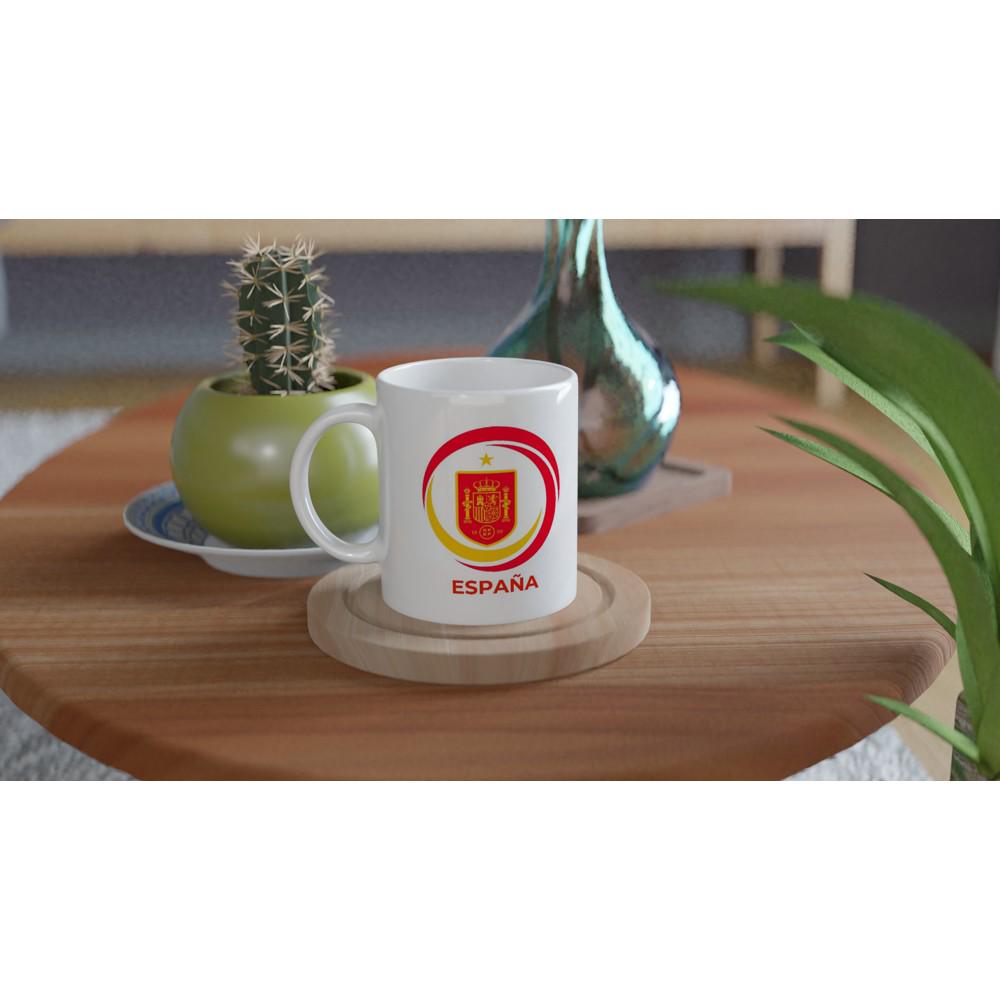 España Soccer Coffee Mug - Spanish National Team Fan Gift - Seleccion España