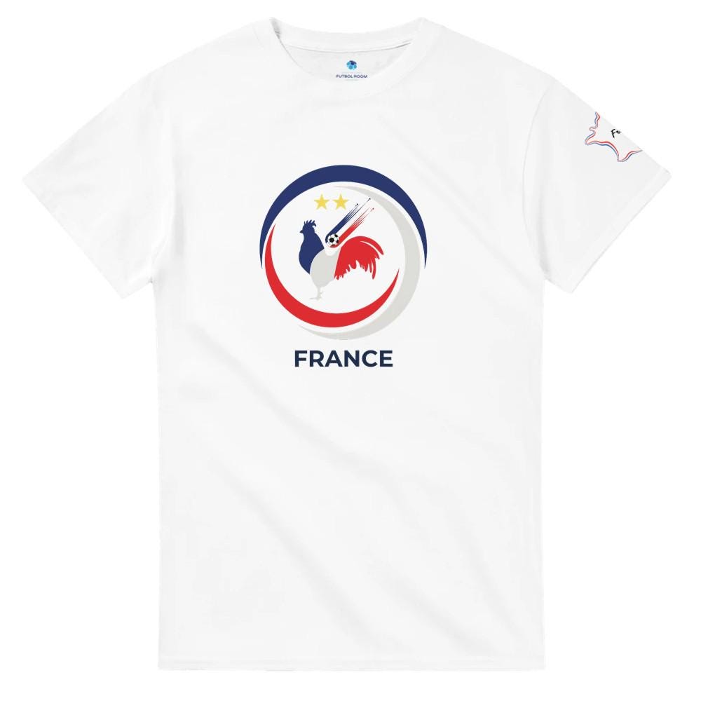 France Soccer T-Shirt - France Futbol Game Time Tee - France National Team Gift