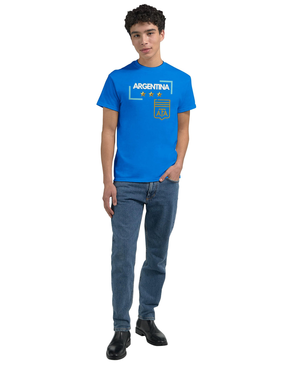 Argentina World Cup 2026 T-Shirt - Argentina Tri Campeon - Albiceleste