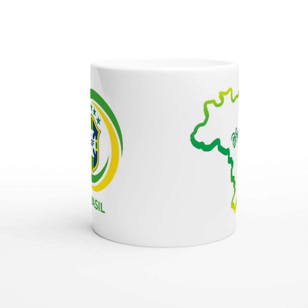 Brasil Soccer Mug | World Cup 2026 Fan Gift | Brazil Coffee Mug