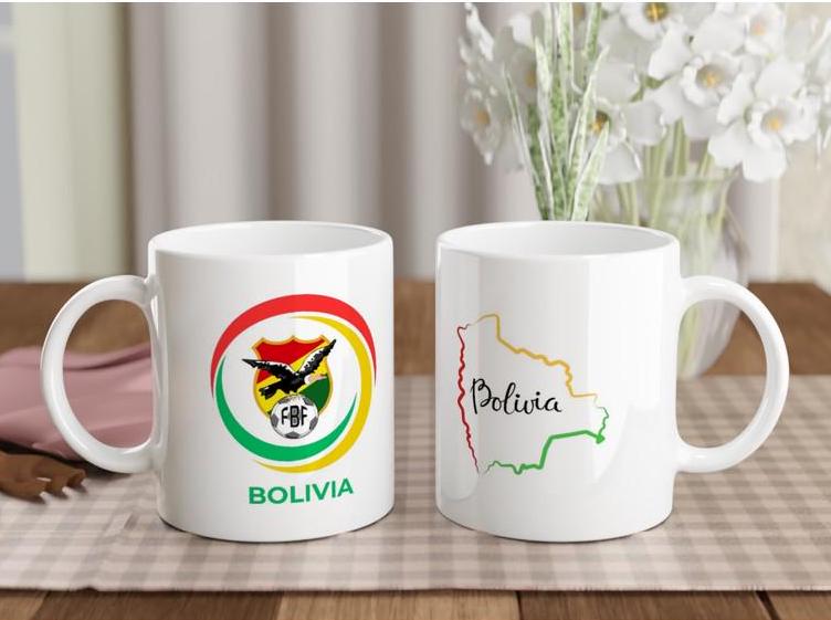 Bolivia Soccer Mug - World Cup 2026 Fan Gift - Futbol Bolivia