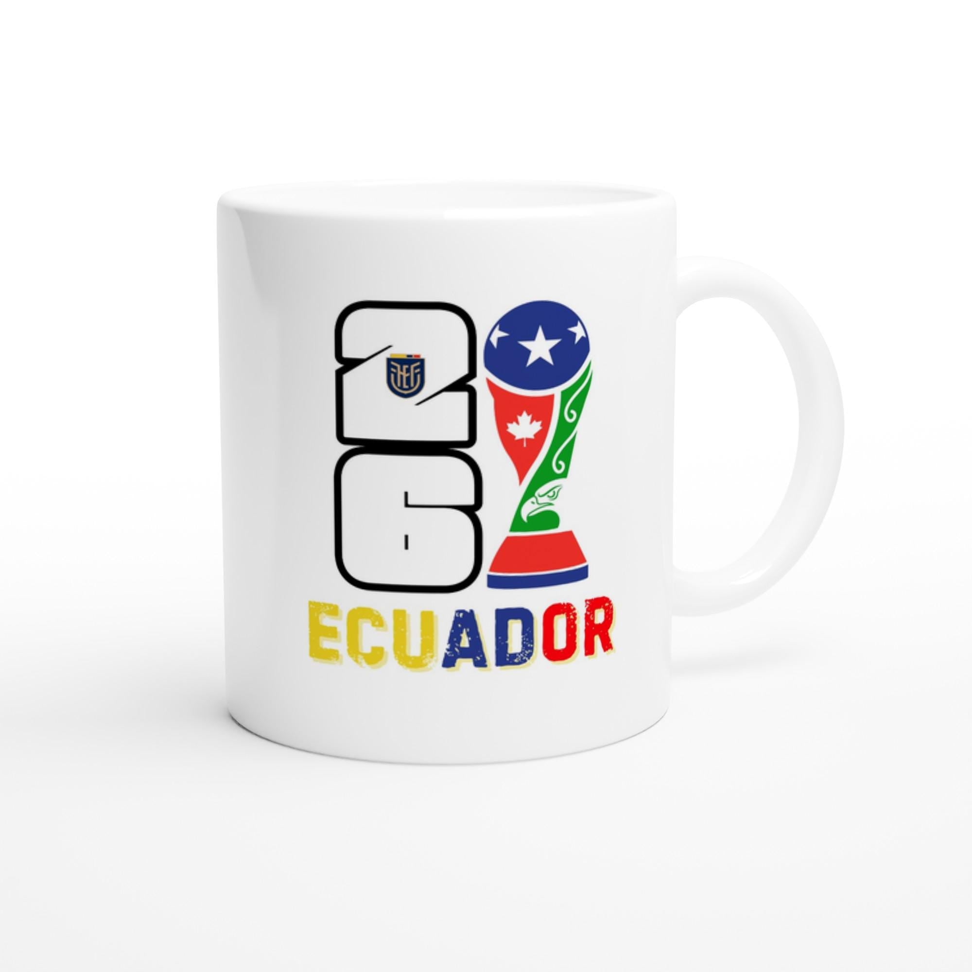 Ecuador National Team Soccer Mug - 2026 World Cup Fan Gift