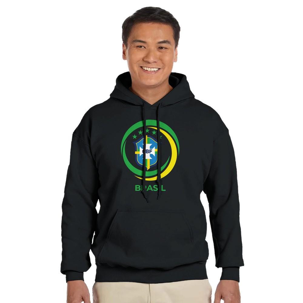 Brasil Soccer Hoodie - 2026 World Cup Futbol Fan Gift - Selecion Brazil