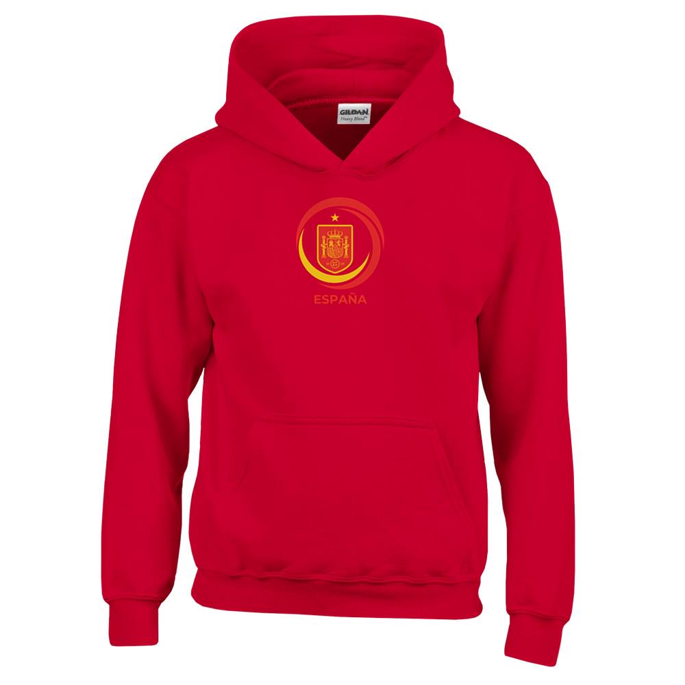 Kids España Soccer Hoodie -  Spain National Team Pullover - Seleccion España