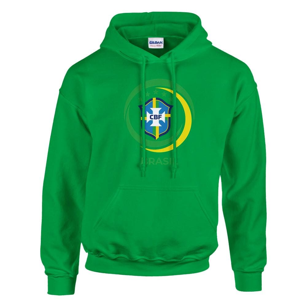 Brasil Soccer Hoodie - 2026 World Cup Futbol Fan Gift - Selecion Brazil