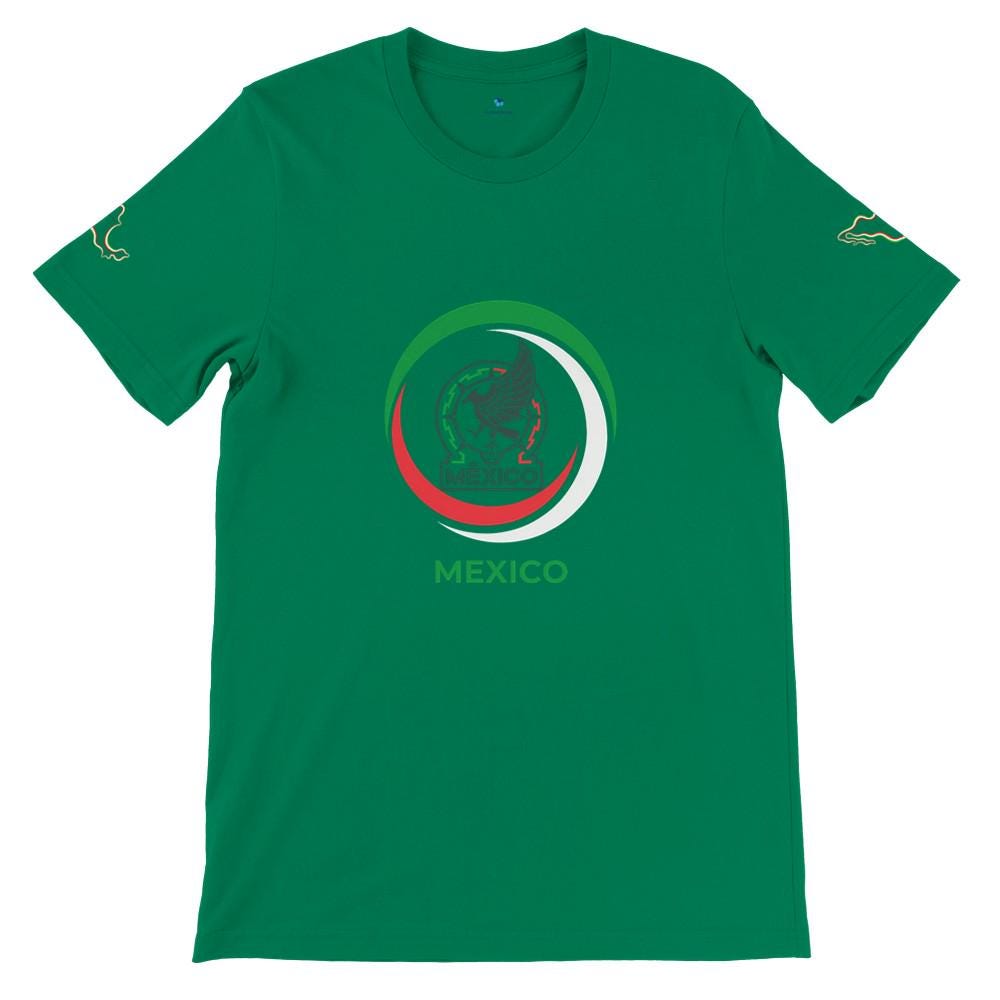 Mexico Soccer T-Shirt - World Cup 2026 -  Mexico Futbol Fan Gift