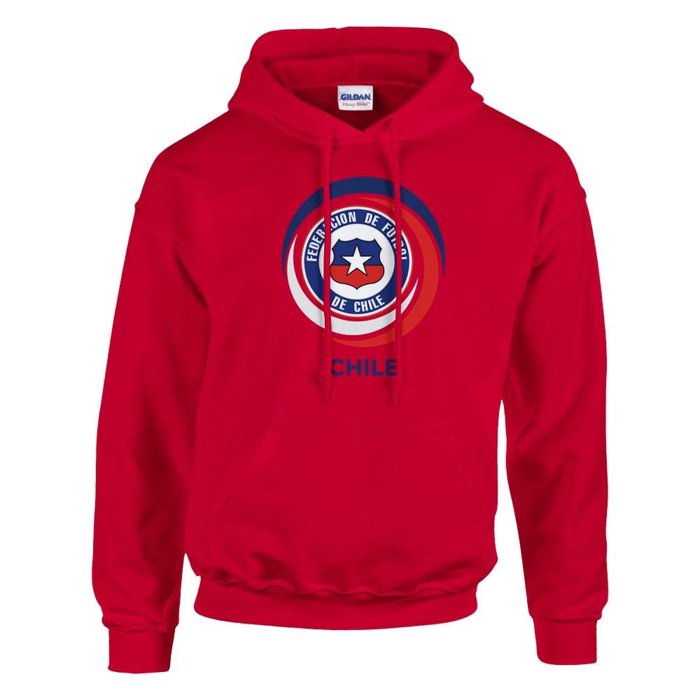 Chile Soccer Hoodie -  Futbol Chile - Seleccion Chile -  "La Roja" Fan Gear