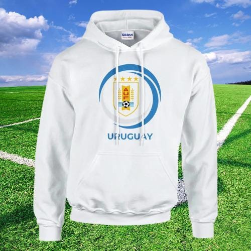 Uruguay Soccer Hoodie - World Cup 2026 Futbol Pullover - Selección Uruguay