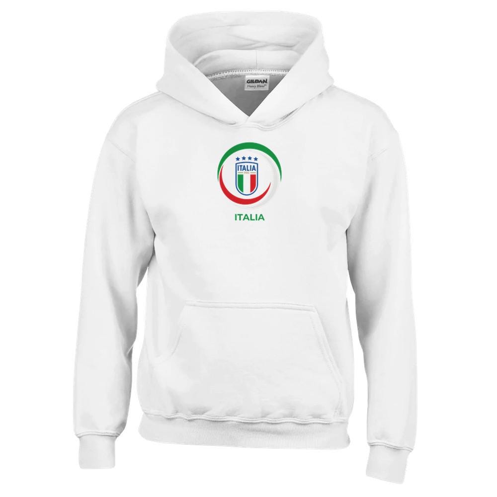 Kids Italia Soccer Hoodie - Italian National Team Pullover - Italy 2026 World Cup