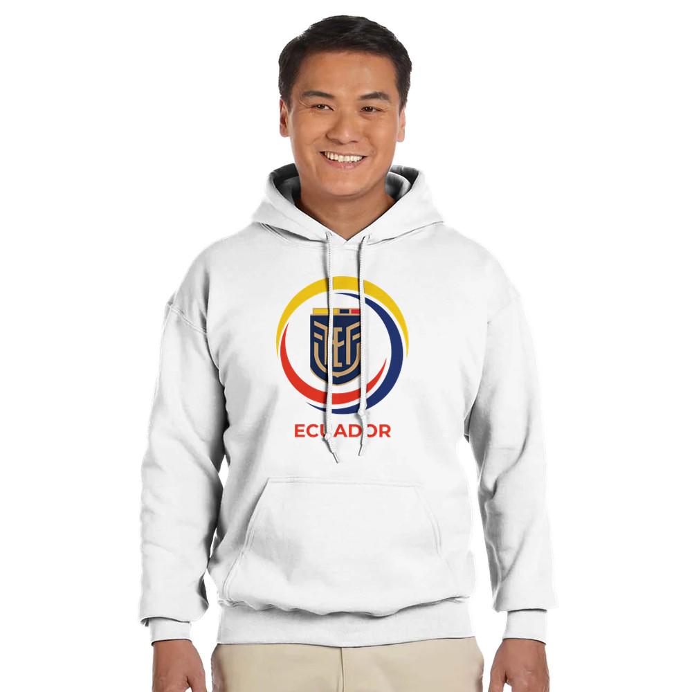 Ecuador Fulbol Hoodie - "Tri-Color" Ecuador National Hoodie - Seleccion Ecuador Soccer