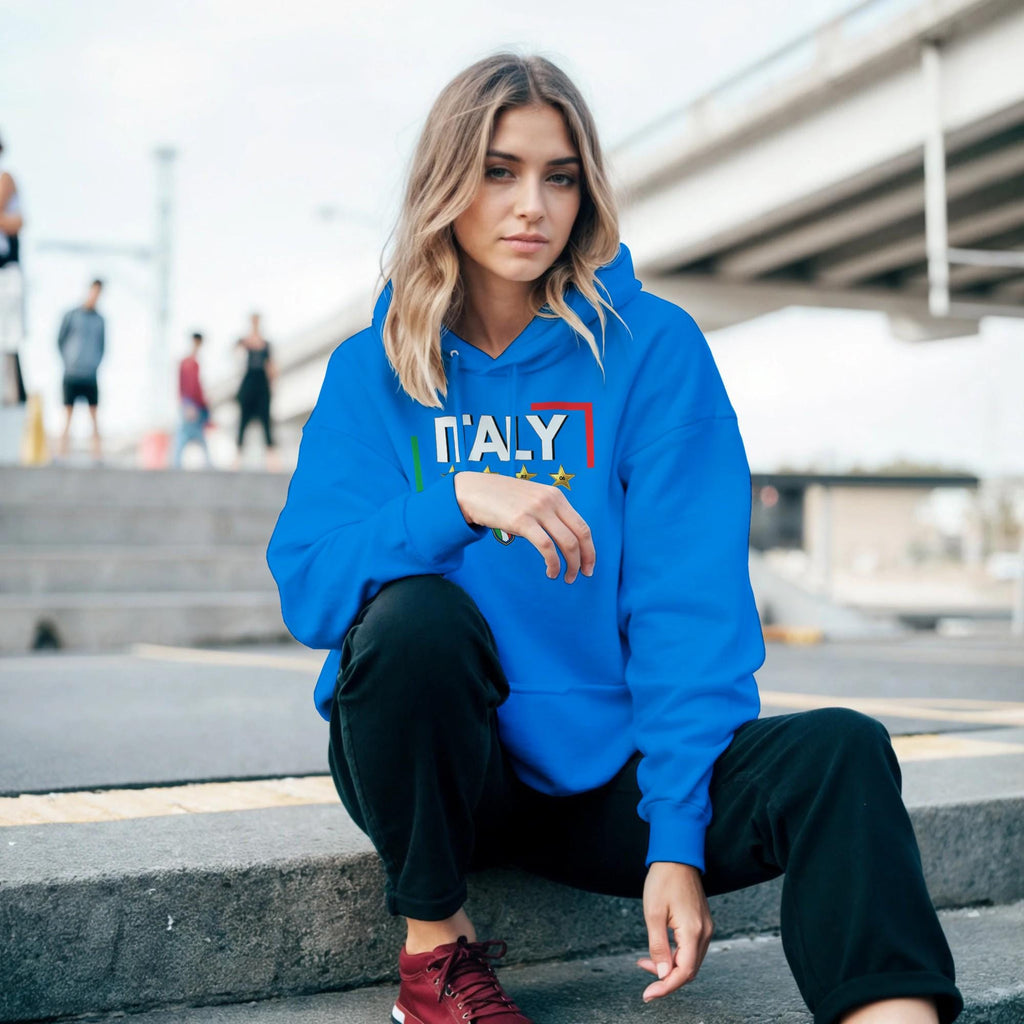 Italia Soccer Hoodie Italy Championship Pullover Gift