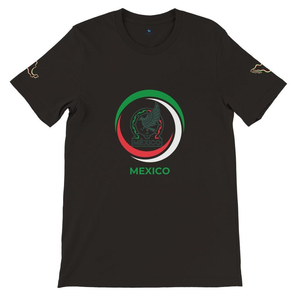 Mexico Soccer T-Shirt - World Cup 2026 -  Mexico Futbol Fan Gift