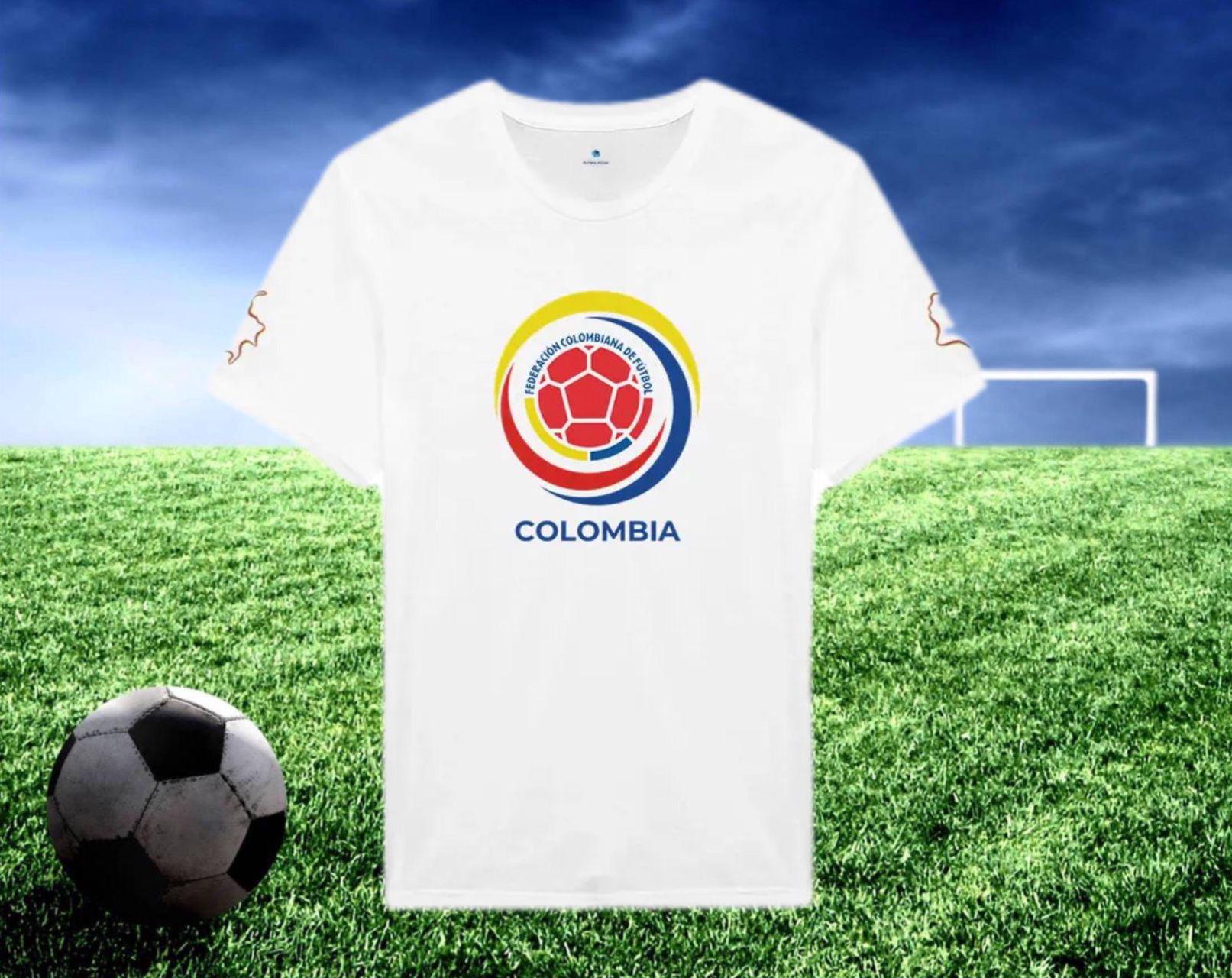 Colombia Futbol T-Shirt -  Colombia National Team - Seleccion Colombia
