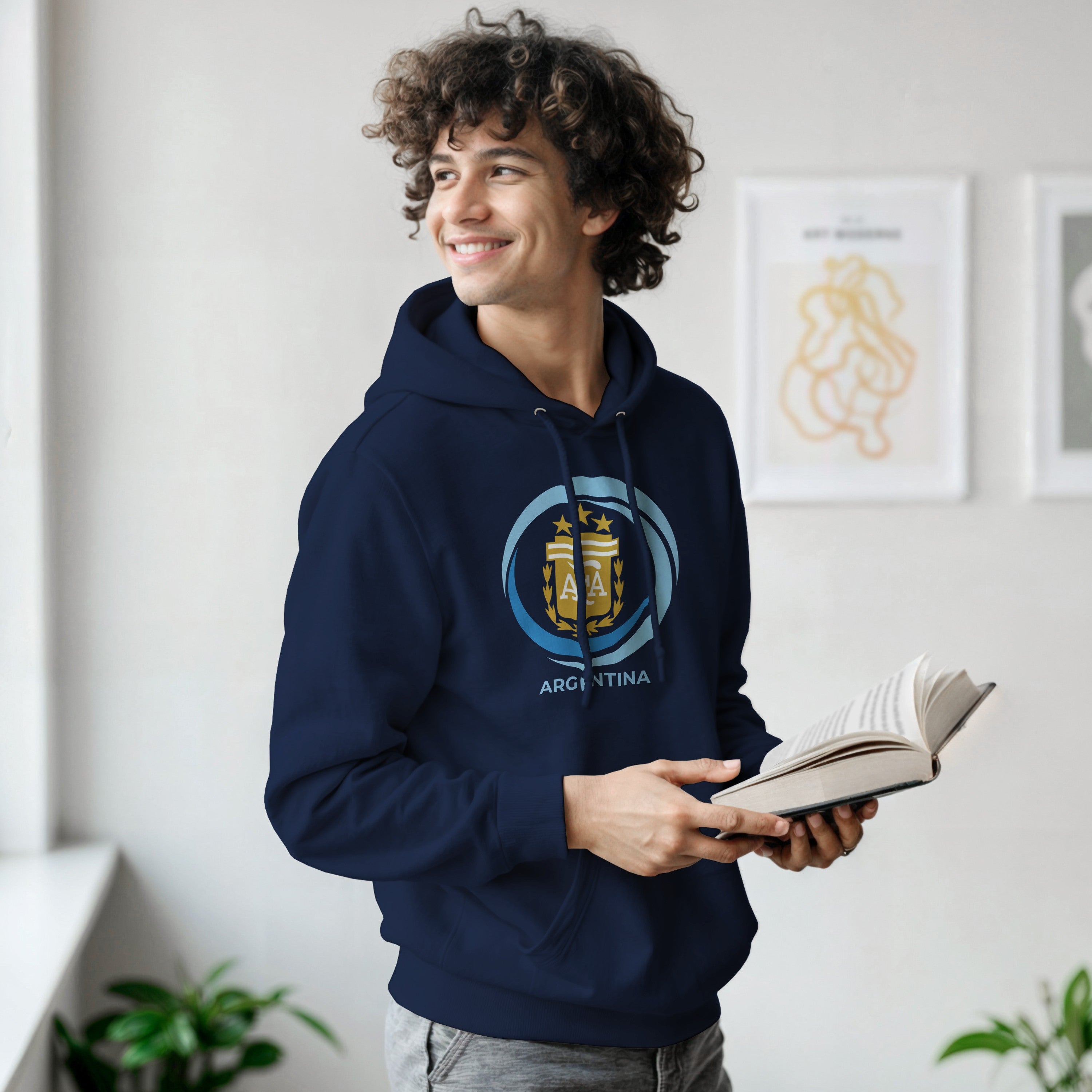 Argentina National Team Hoodie - Navy