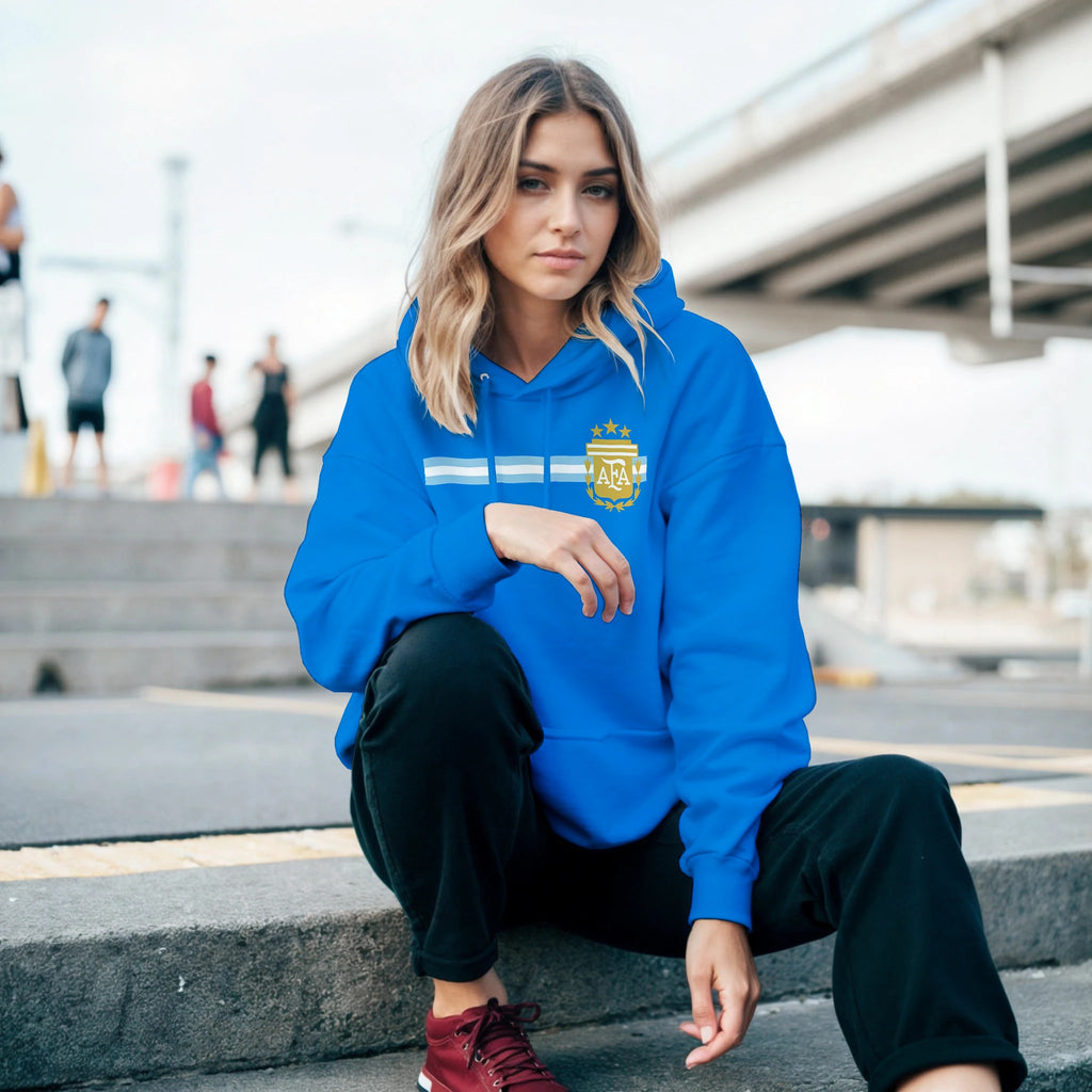 Blue - Argentina 3 Time Champion Hoodie