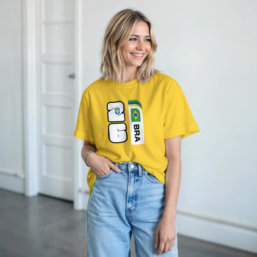 Brazil 2026 Soccer T-Shirt - Brasil Fan Apparel