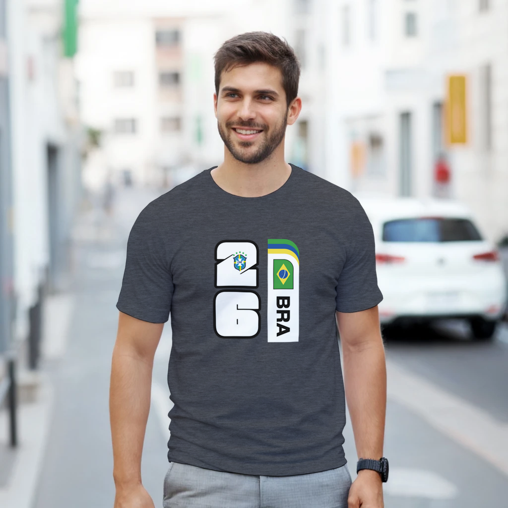 Brazil 2026 Soccer T-Shirt - Brasil Fan Apparel
