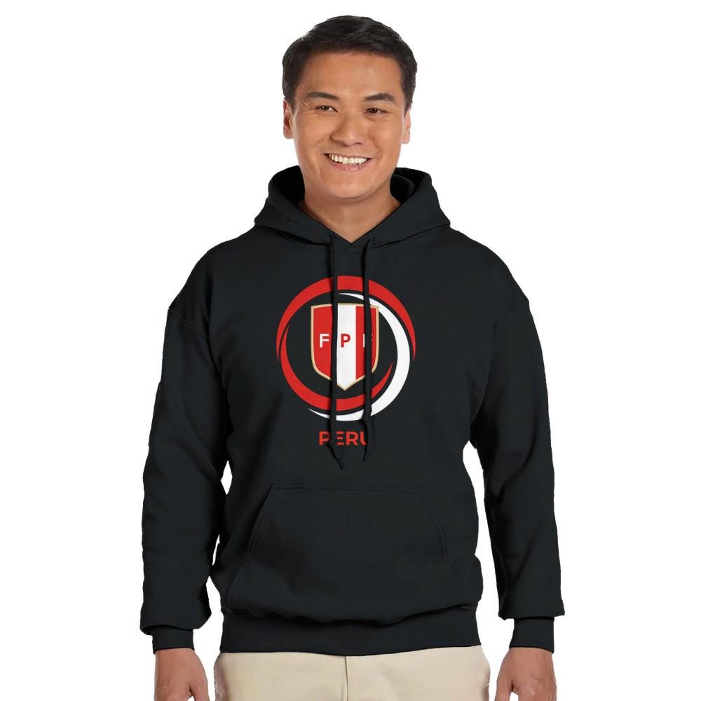 Peru Futbol Hoodie - 2026 World Cup - National Team Pullover Selection Peru