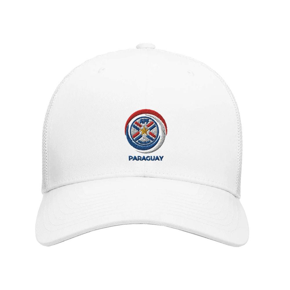 Paraguay Futbol Cap, Embroidered National Team Hat