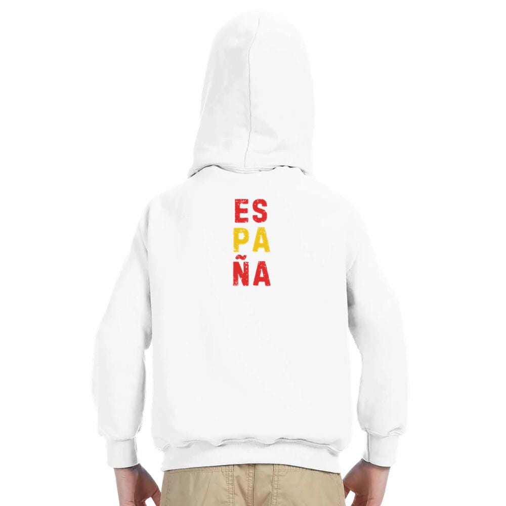 Kids España Soccer Hoodie -  Spain National Team Pullover - Seleccion España