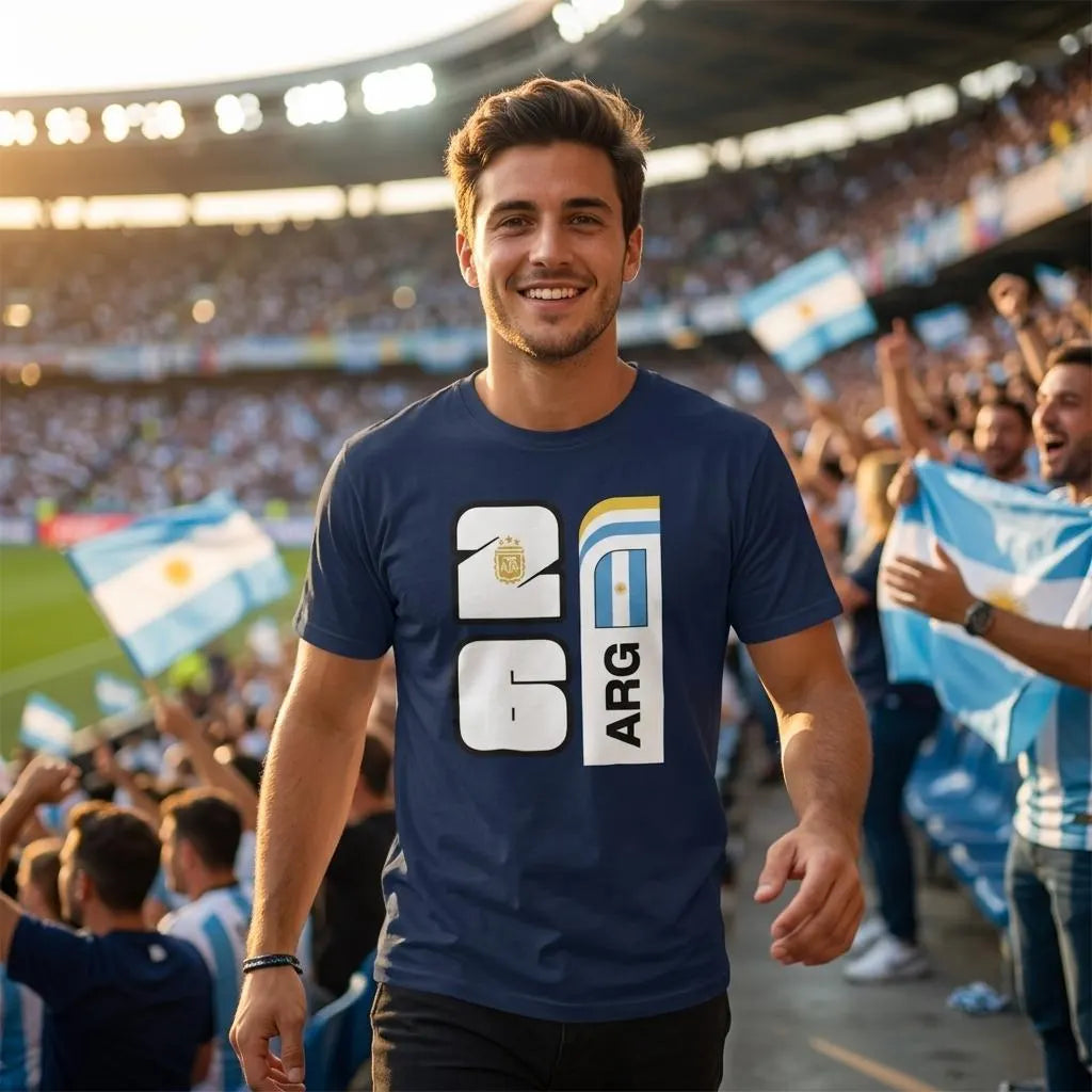 Argentina Soccer Fan T-Shirt – La Albiceleste Fan Apparel