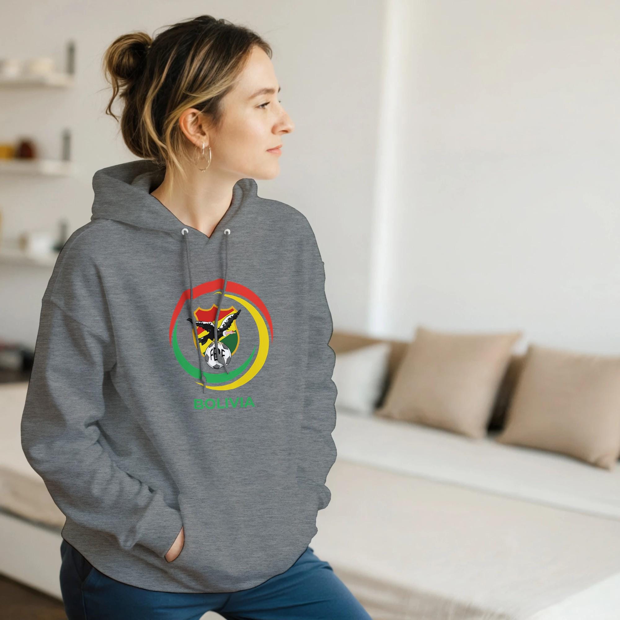 Bolivia Futbol Hoodie - 2026 World Cup - Selección Bolivia