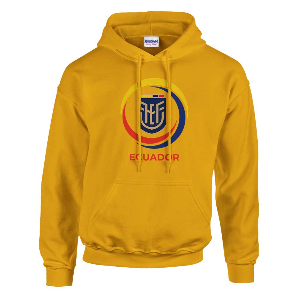 Ecuador Fulbol Hoodie - "Tri-Color" Ecuador National Hoodie - Seleccion Ecuador Soccer