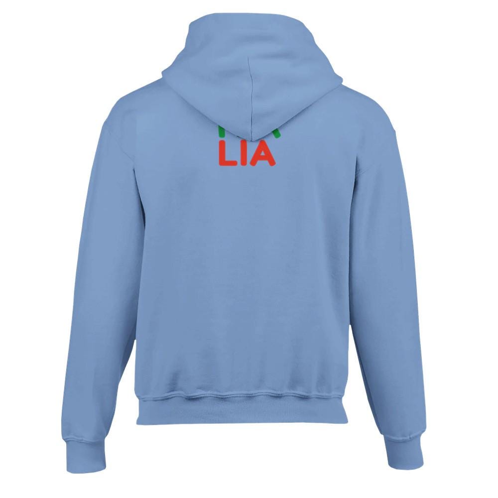 Kids Italia Soccer Hoodie - Italian National Team Pullover - Italy 2026 World Cup