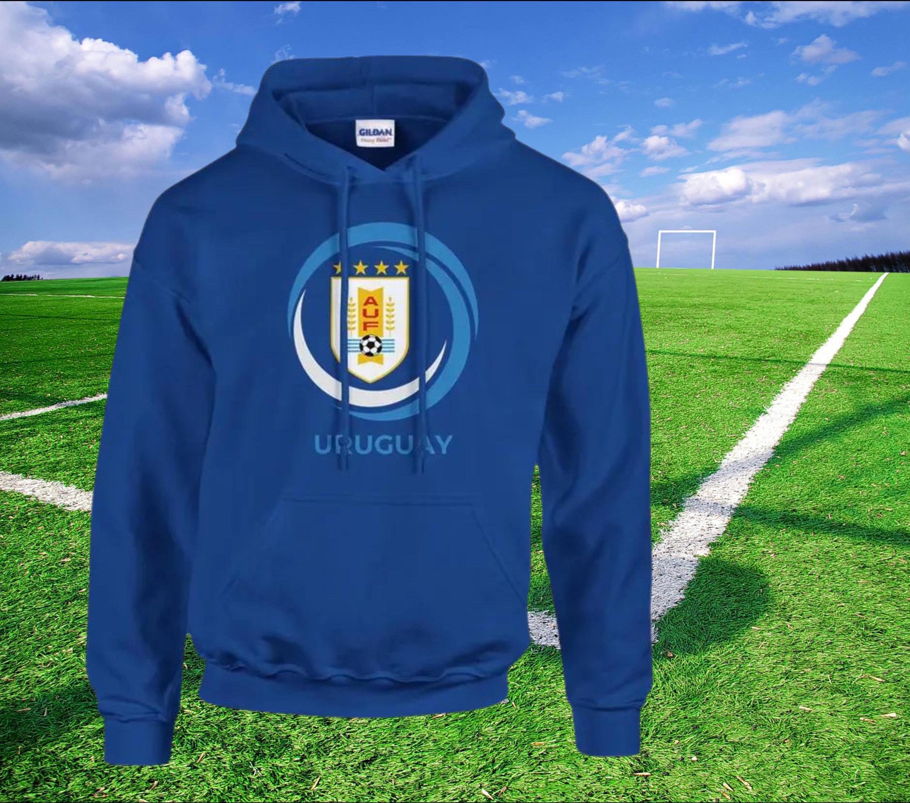 Uruguay Soccer Hoodie - World Cup 2026 Futbol Pullover - Selección Uruguay
