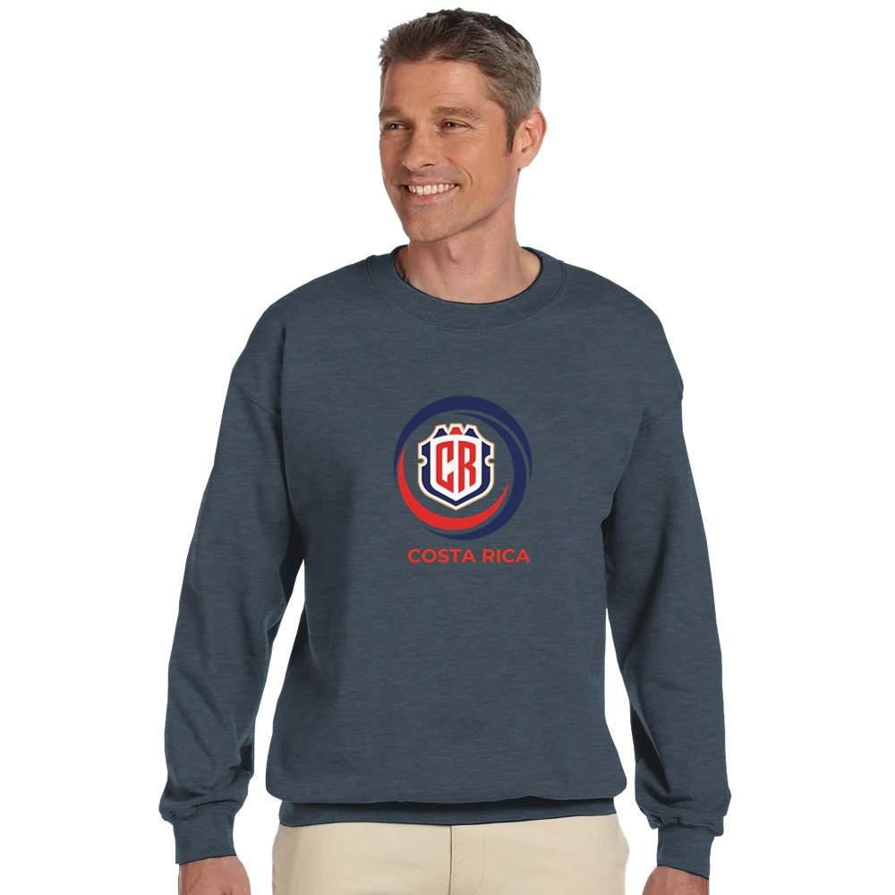 Costa Rica Soccer Sweatshirt: Unisex National Team Pullover