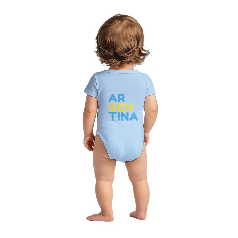 Argentina Soccer Baby Onesie - 2026 World Cup Fan Bodysuit - Selección Argentina Baby Gear