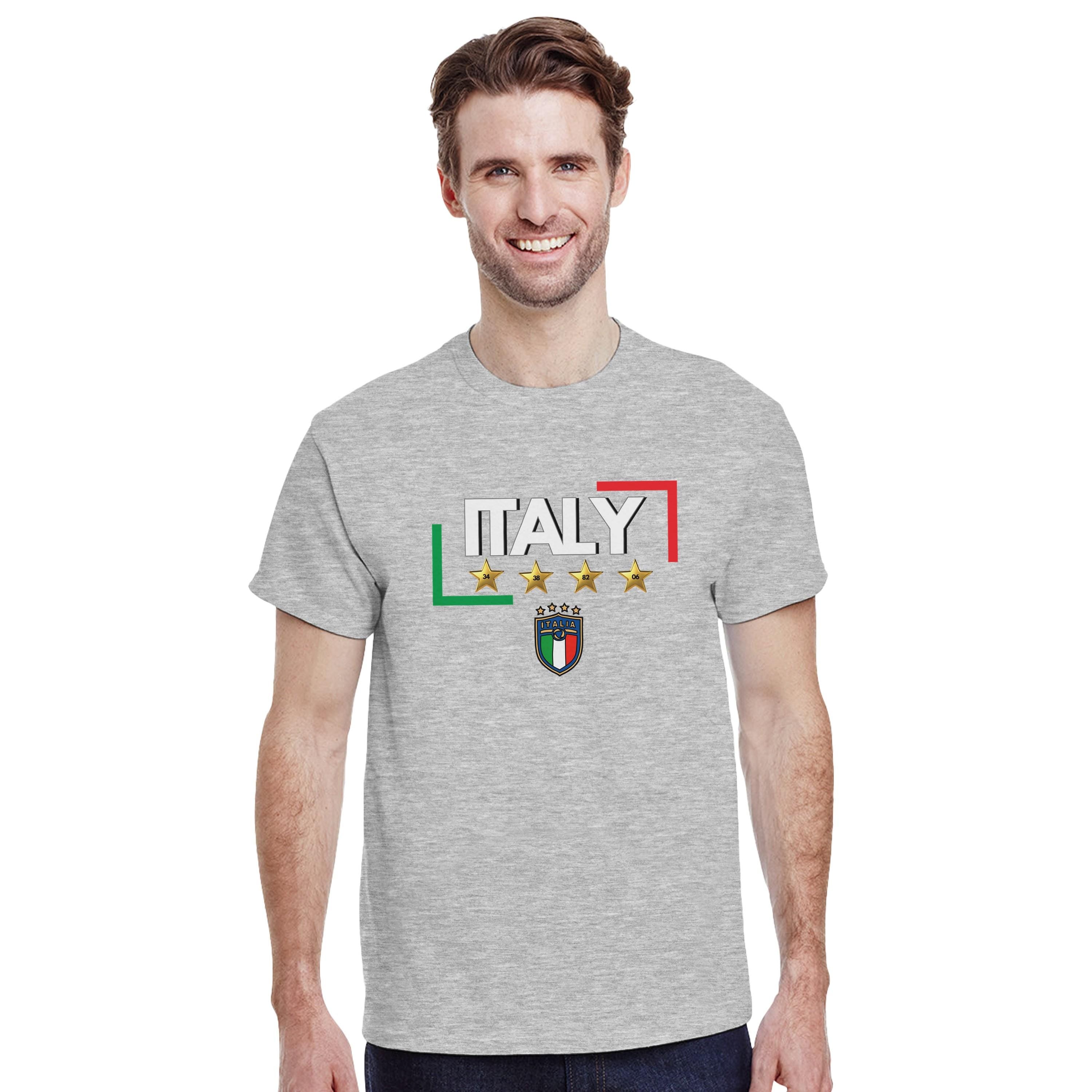 Italy World Cup T-Shirt- Italy 4 time Champion - Italian Calcio