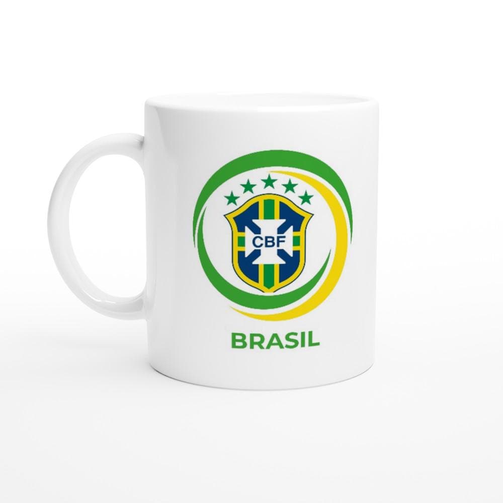 Brasil Soccer Mug | World Cup 2026 Fan Gift | Brazil Coffee Mug