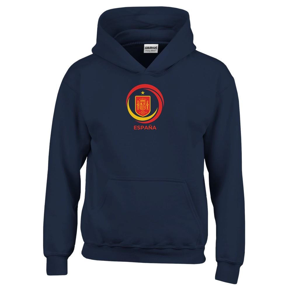 Kids España Soccer Hoodie -  Spain National Team Pullover - Seleccion España