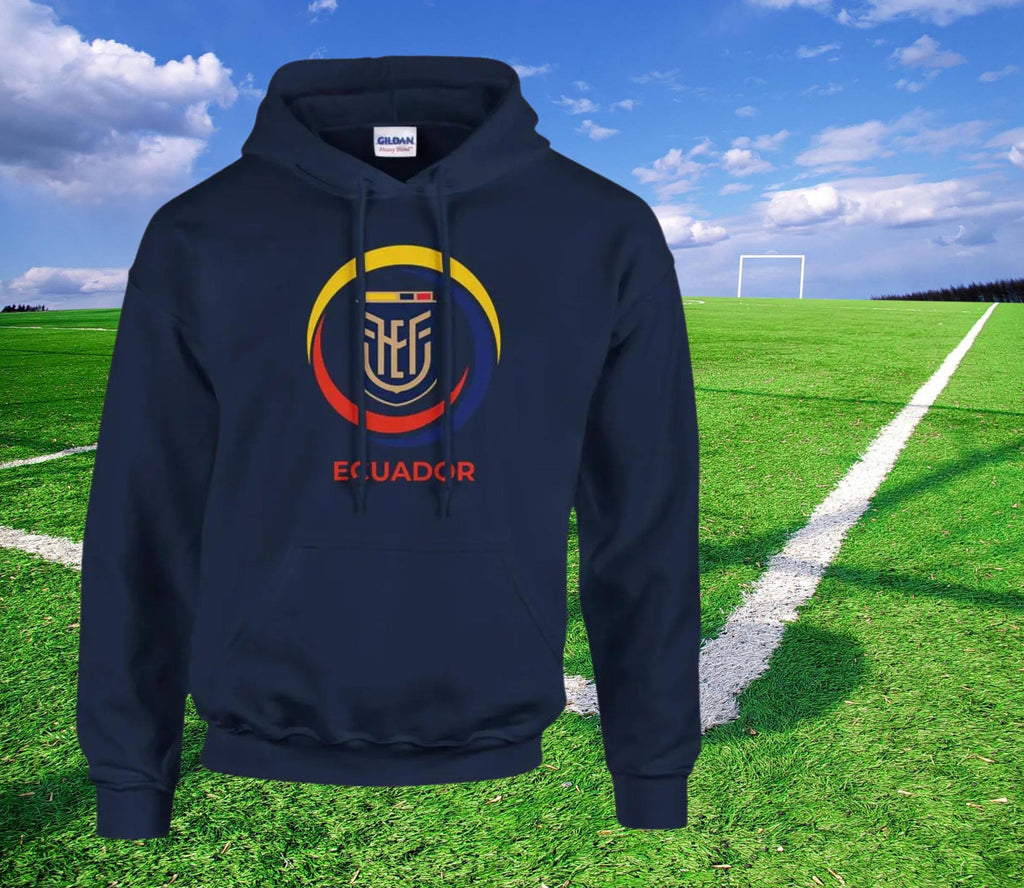 Ecuador Fulbol Hoodie - "Tri-Color" Ecuador National Hoodie - Seleccion Ecuador Soccer