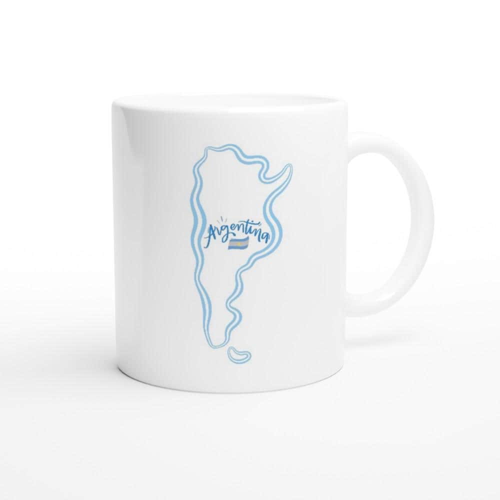 Argentina Soccer Mug - World Cup Fan Gift - Seleccion Argentina