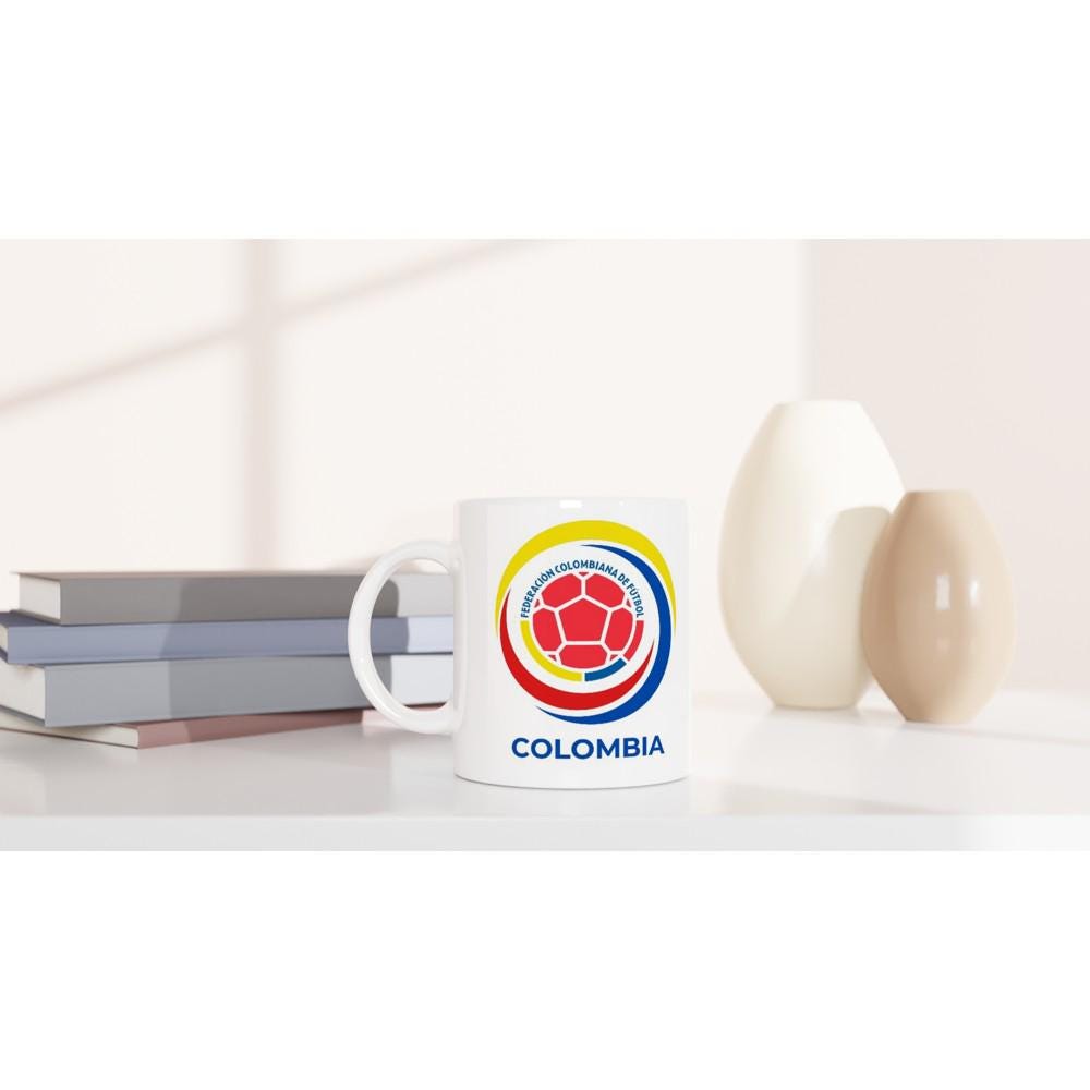 Colombia Soccer Mug: Futbol Cup Mundial 2026 Fan Gift