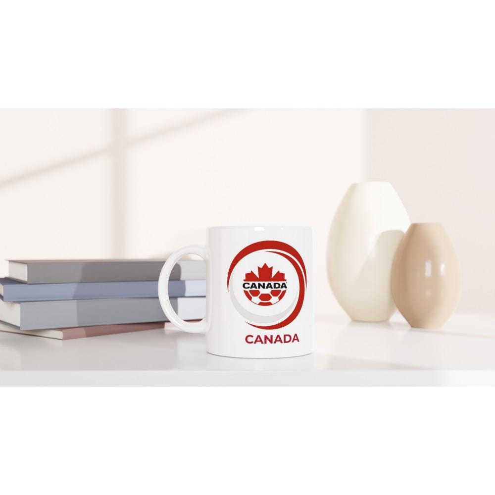Canada Soccer Mug - Canada National Team Coffee Mug - Canada Football Fan Gift