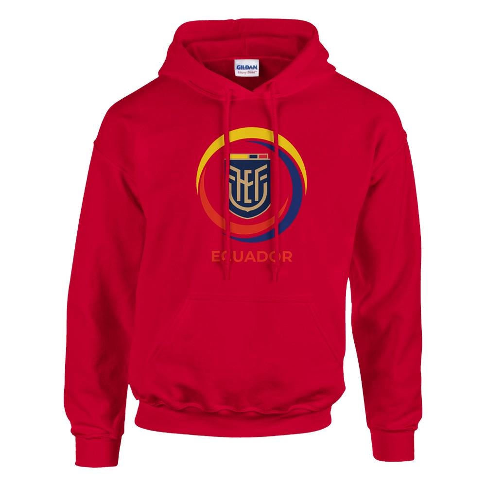 Ecuador Fulbol Hoodie - "Tri-Color" Ecuador National Hoodie - Seleccion Ecuador Soccer