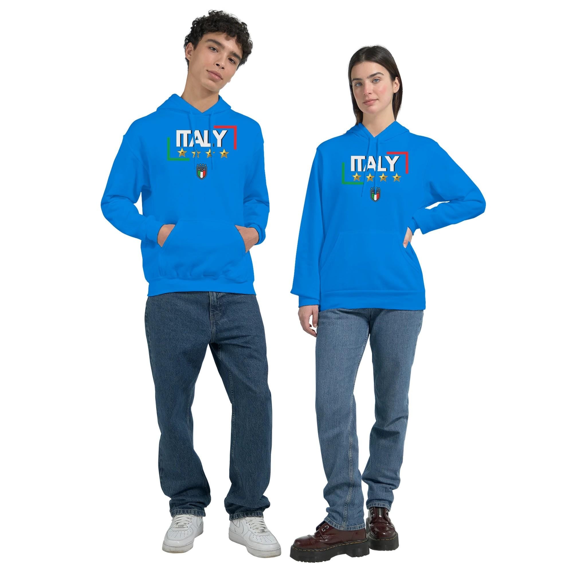 Italia Soccer Hoodie Italy Championship Pullover Gift